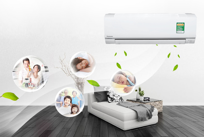 Máy lạnh Panasonic PU12TKH-8 bảo vệ sức khỏe gia đình bạn
